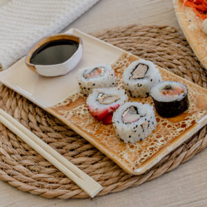 Set de Sushi rectangular - Línea Mumbay